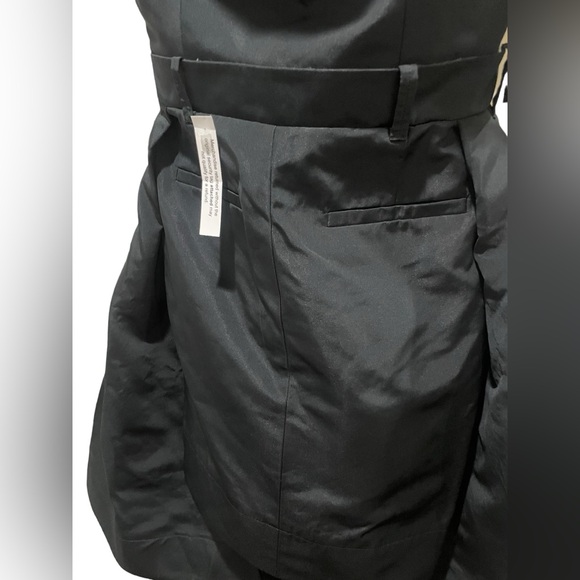 Vera Wang Collection Black Bustier High Low Mini Dress Size 2 NWT $1395 - Picture 6 of 15